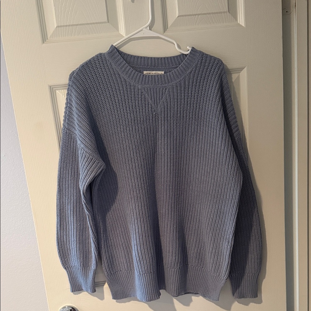 Women’s Blue Knitted Sweater